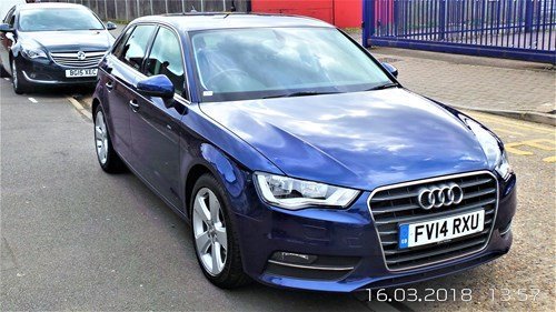 AUDI A3 2.0L TDI SPORTBACK 2014